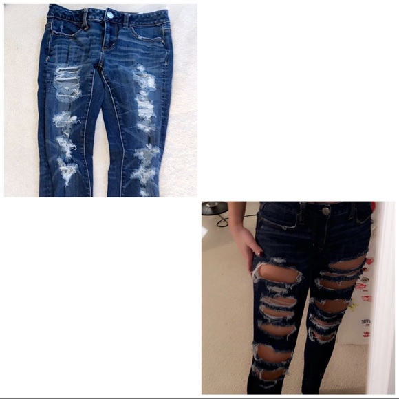 American Eagle Outfitters Denim - american eagle ripped jeans American Eagle Outfitters Denim - american eagle ripped jeans